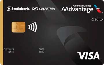 Tarjeta de crédito Visa Gold AAdvantage Scotiabank Colpatria