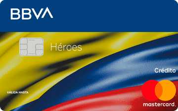 Tarjeta de crédito Mastercard Héroes BBVA